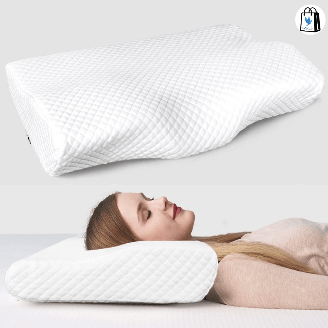 Memory Foam Solid Orthopedic Pillow for Neck & Shoulder Support - Needify