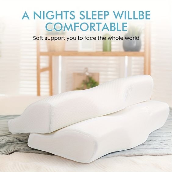 Memory Foam Solid Orthopedic Pillow for Neck & Shoulder Support - Needify