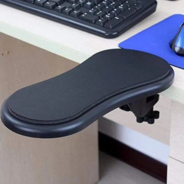 Adjustable Desk Arm/Wrist Rest Pad – Ergonomic Arm Support for Keyboard & Mouse