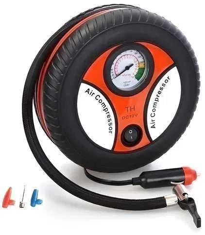 Automatic Car Air Compressor – Portable Tyre Inflator Pump for Car, Bike & Bicycle